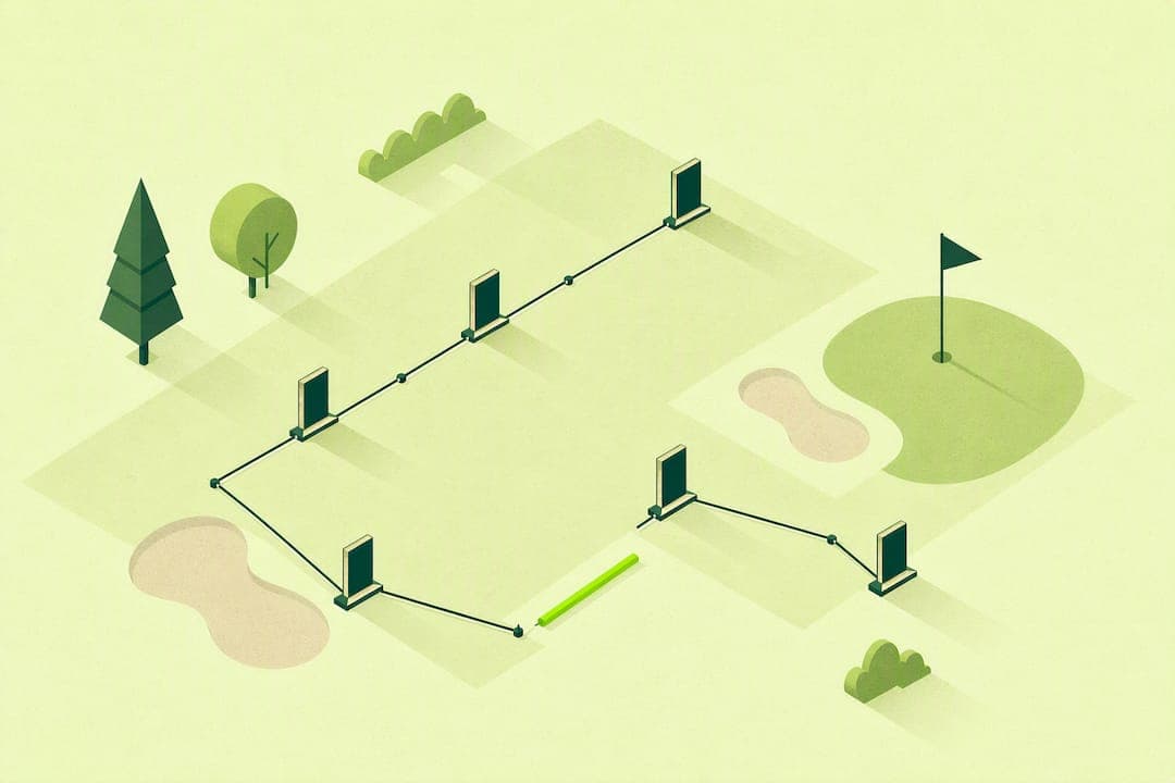 $1 Per Player: Event Organizers' Golf String Game Setup
