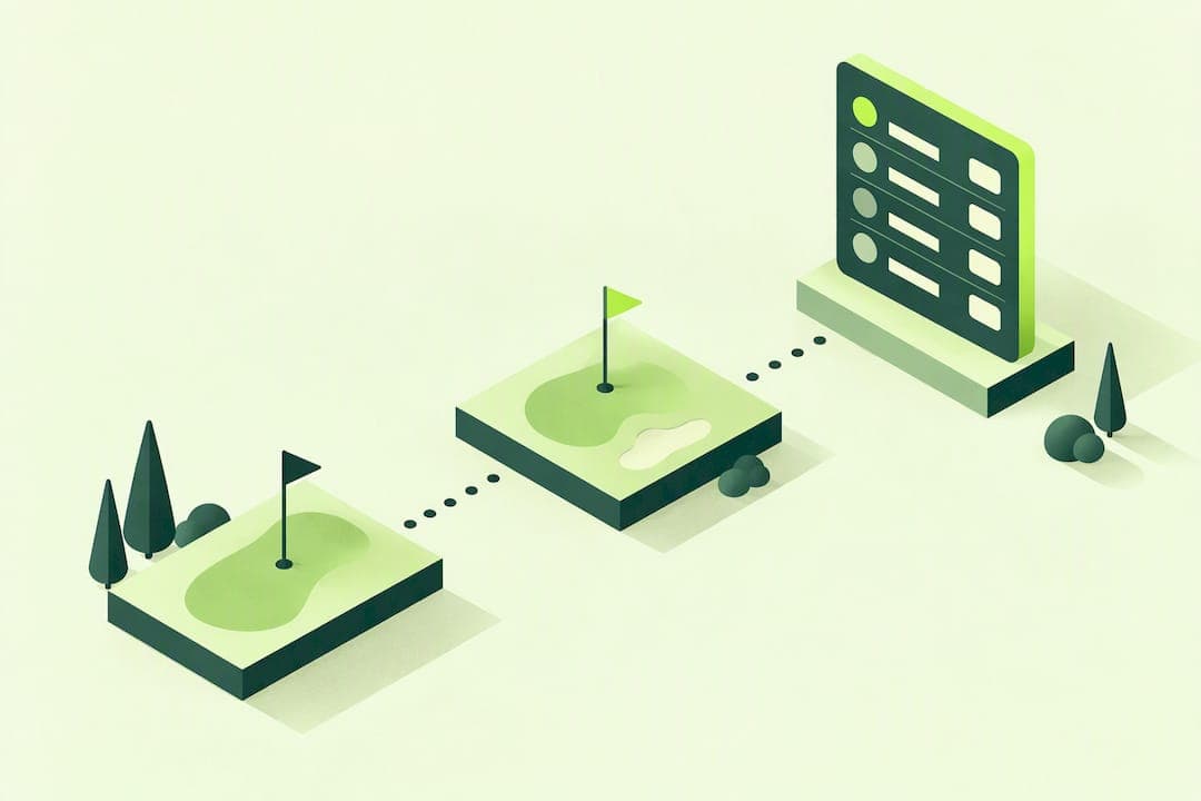 USGA Compliant Live Golf Leaderboard for Organizers, $1 Per Player